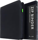 Vault X - 12 Pocket Trading Card Zip Binder - 4x3 480 Cards (Black)