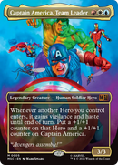 Captain America, Team Leader (Borderless) [Marvel Super Heroes Commander]