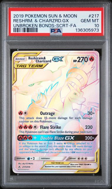 2019 POKEMON SUN & MOON UNBROKEN BONDS