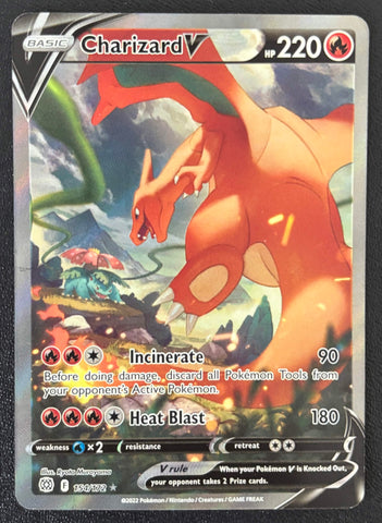 Charizard V (154/172) [Sword & Shield: Brilliant Stars] SCAN #1080