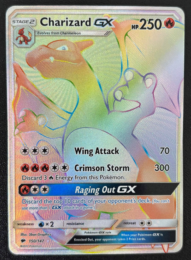 Charizard GX (150/147) [Sun & Moon: Burning Shadows] SCAN