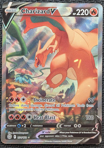 Charizard V (154/172) [Sword & Shield: Brilliant Stars] SCAN #1101