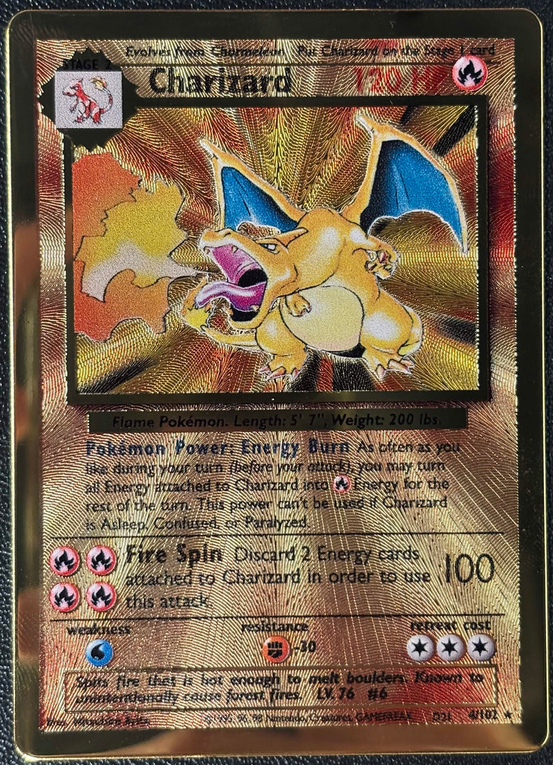 Charizard (4/102) (Celebrations Metal Card) [Celebrations: 25th Anniversary] SCAN 1114
