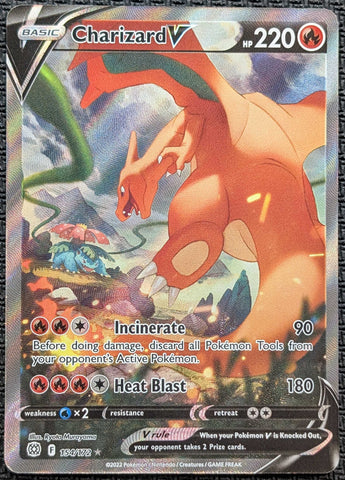 Charizard V (154/172) [Sword & Shield: Brilliant Stars] SCAN #1102