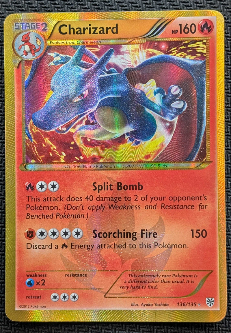 Charizard (136/135) [Black & White: Plasma Storm] SCAN