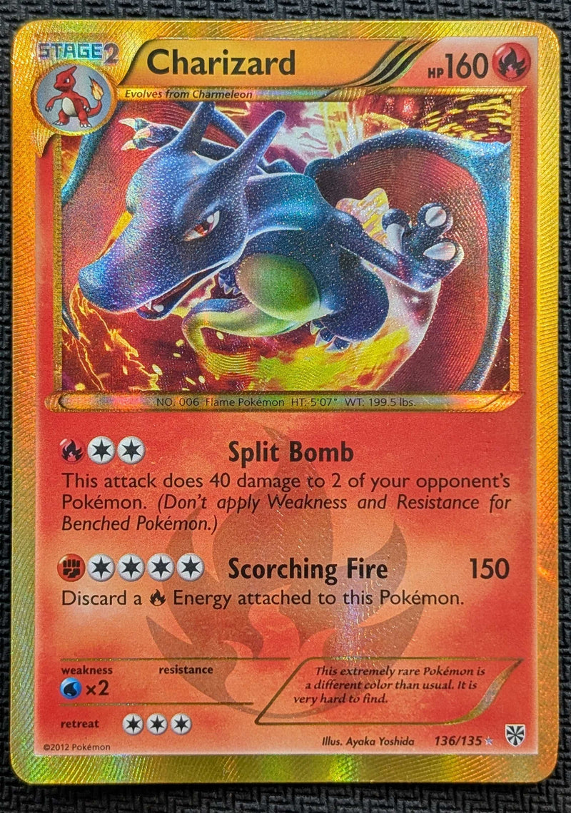 Charizard (136/135) [Black & White: Plasma Storm] SCAN