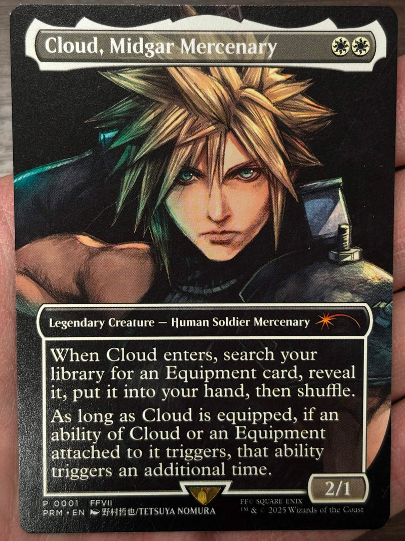 Cloud, Midgar Mercenary [Pro Tour Promos] SCAN