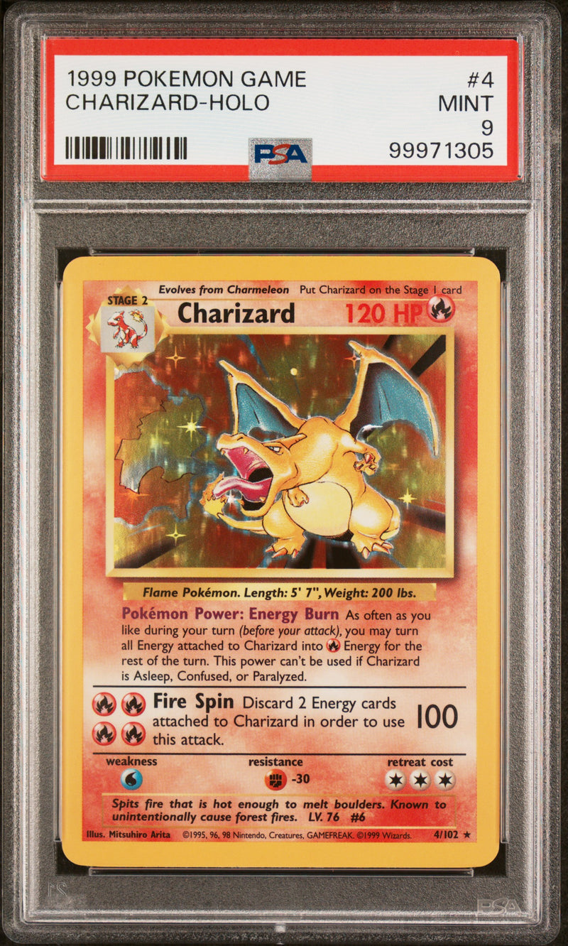 1999 POKEMON CHARIZARD-HOLO