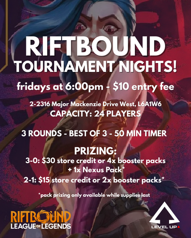 Weekly Event - Riftbound Friday Nexus Night