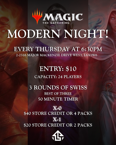 Weekly Event - Thursday Modern Night