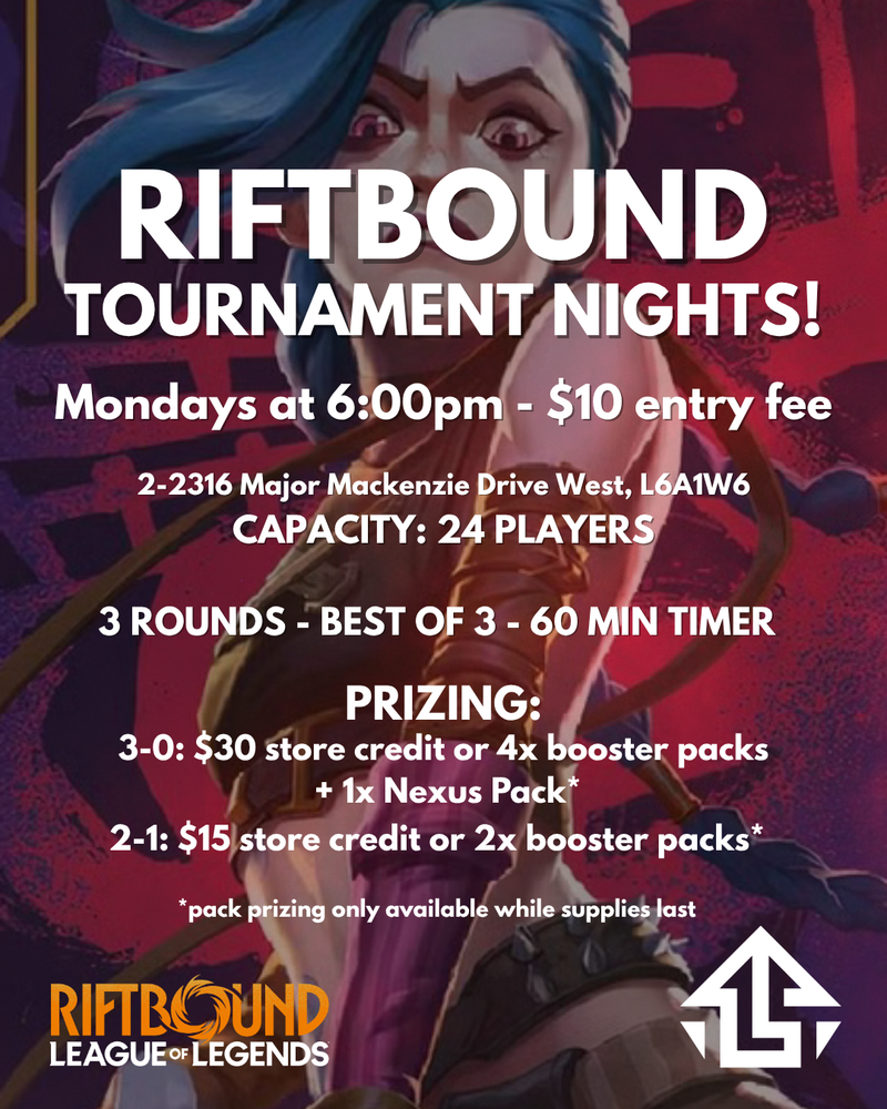 Weekly Event - Riftbound Monday Nexus Night