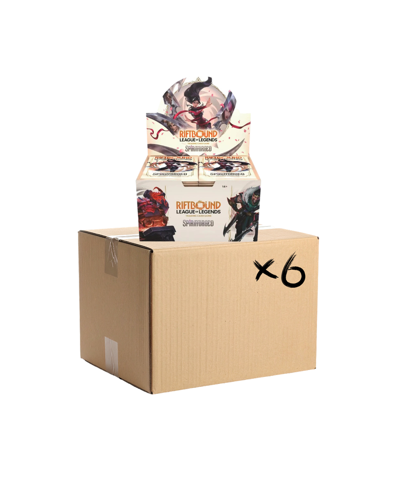 Riftbound: Spiritforged - Booster Display Case (Factory Sealed)
