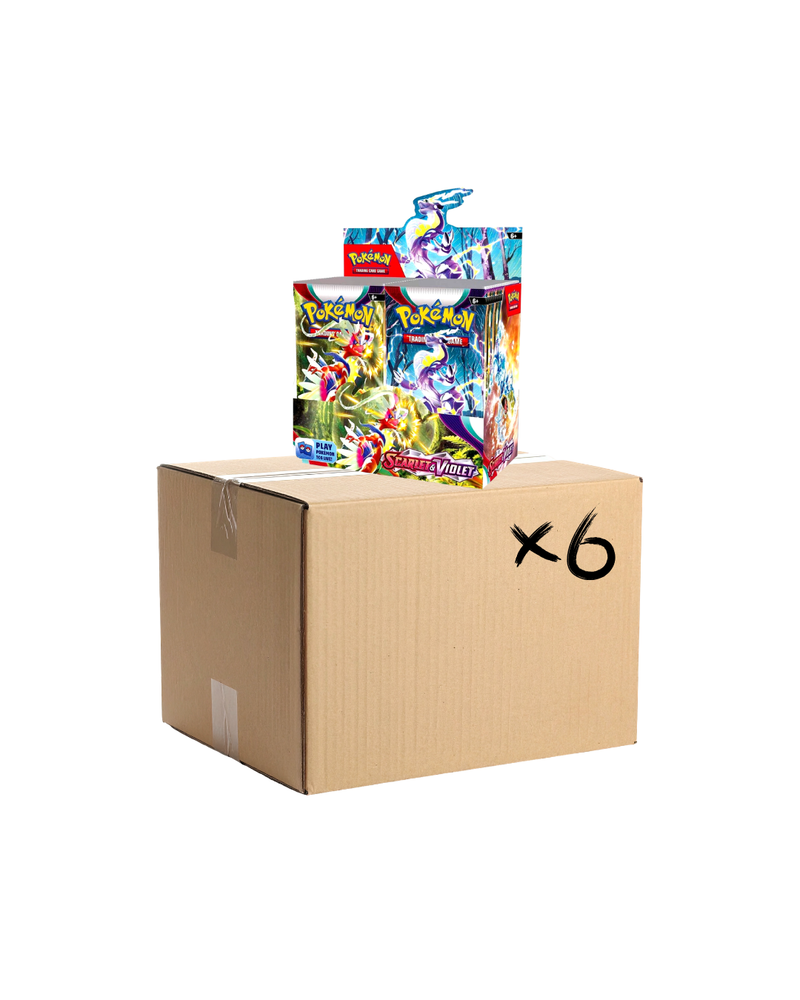 Scarlet & Violet: Base Set - Booster Box Case (Factory Sealed)