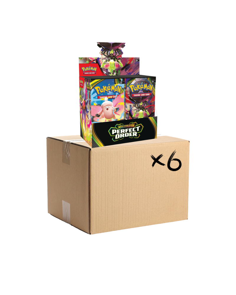 Mega Evolution: Perfect Order - Booster Box Case (Factory Sealed)