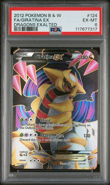 2012 POKEMON BLACK & WHITE DRAGONS EXALTED