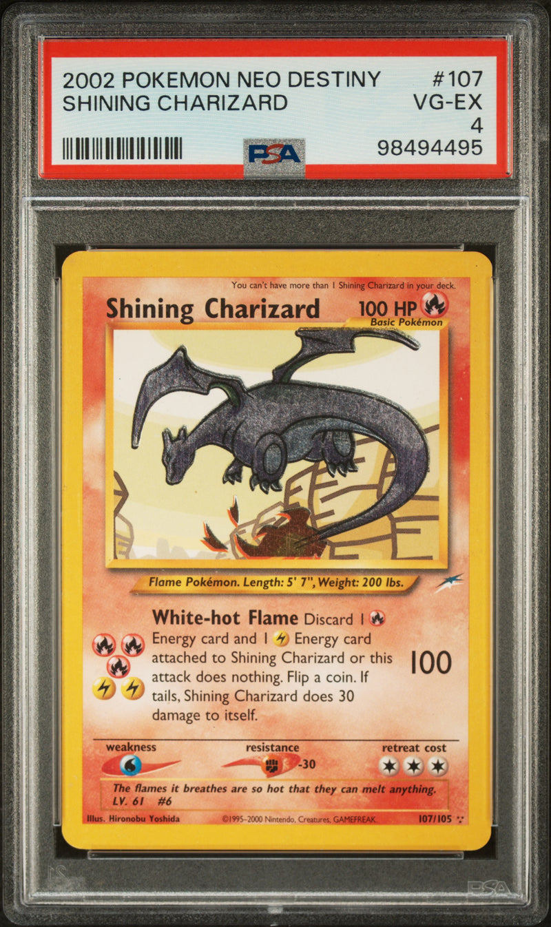 2002 POKEMON NEO DESTINY SHINING CHARIZARD