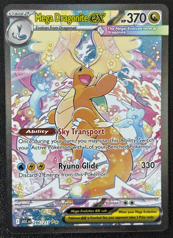 Mega Dragonite ex (290/217) [Mega Evolution: Ascended Heroes] SCAN 1116