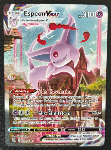 Espeon VMAX (270/264) [Sword & Shield: Fusion Strike] SCAN #1078
