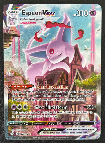 Espeon VMAX (270/264) [Sword & Shield: Fusion Strike] SCAN #1079
