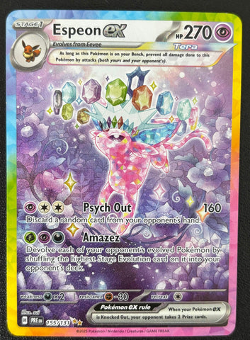 Espeon ex (155/131) [Scarlet & Violet: Prismatic Evolutions] SCAN #1083