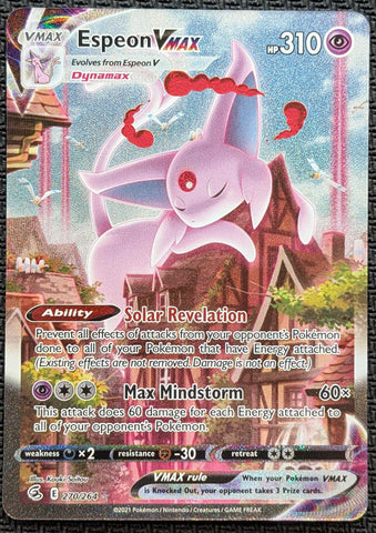 Espeon VMAX (270/264) [Sword & Shield: Fusion Strike] SCAN #1097