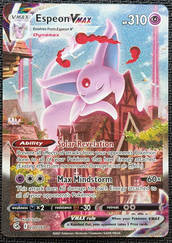 Espeon VMAX (270/264) [Sword & Shield: Fusion Strike] SCAN #1100