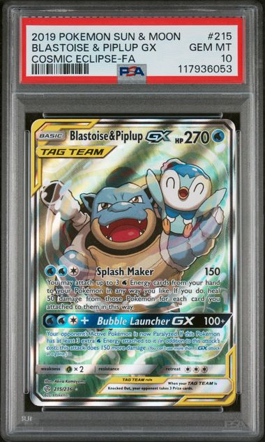 2019 POKEMON SUN & MOON COSMIC ECLIPSE