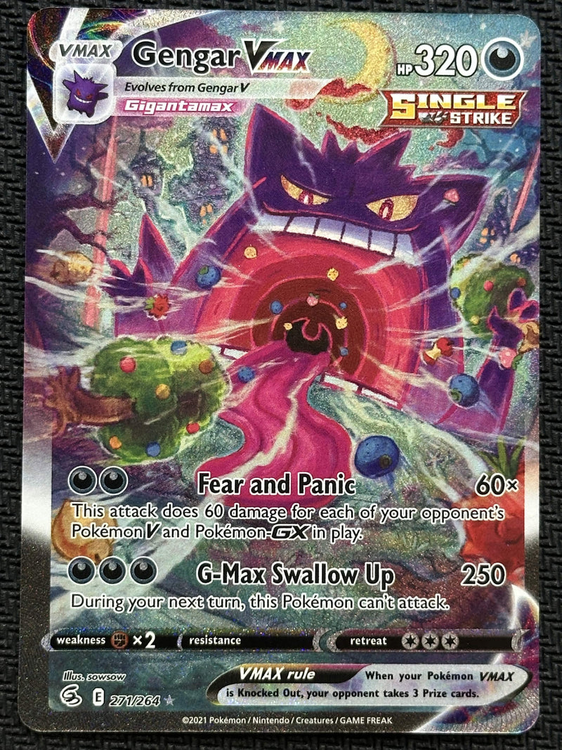 Gengar VMAX (271/264) [Sword & Shield: Fusion Strike] SCAN