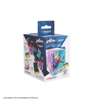 Gamegenic - MTG Soft Crate: Marvel's Spider-Man - Spider-Man/Spider-Gwen Deck Box (Pick-up In Store)