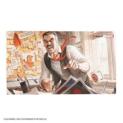Gamegenic - Playmat Stitched - MTG: Marvel's Spider-Man - J. Jonah Jameson (Pick-up In Store)