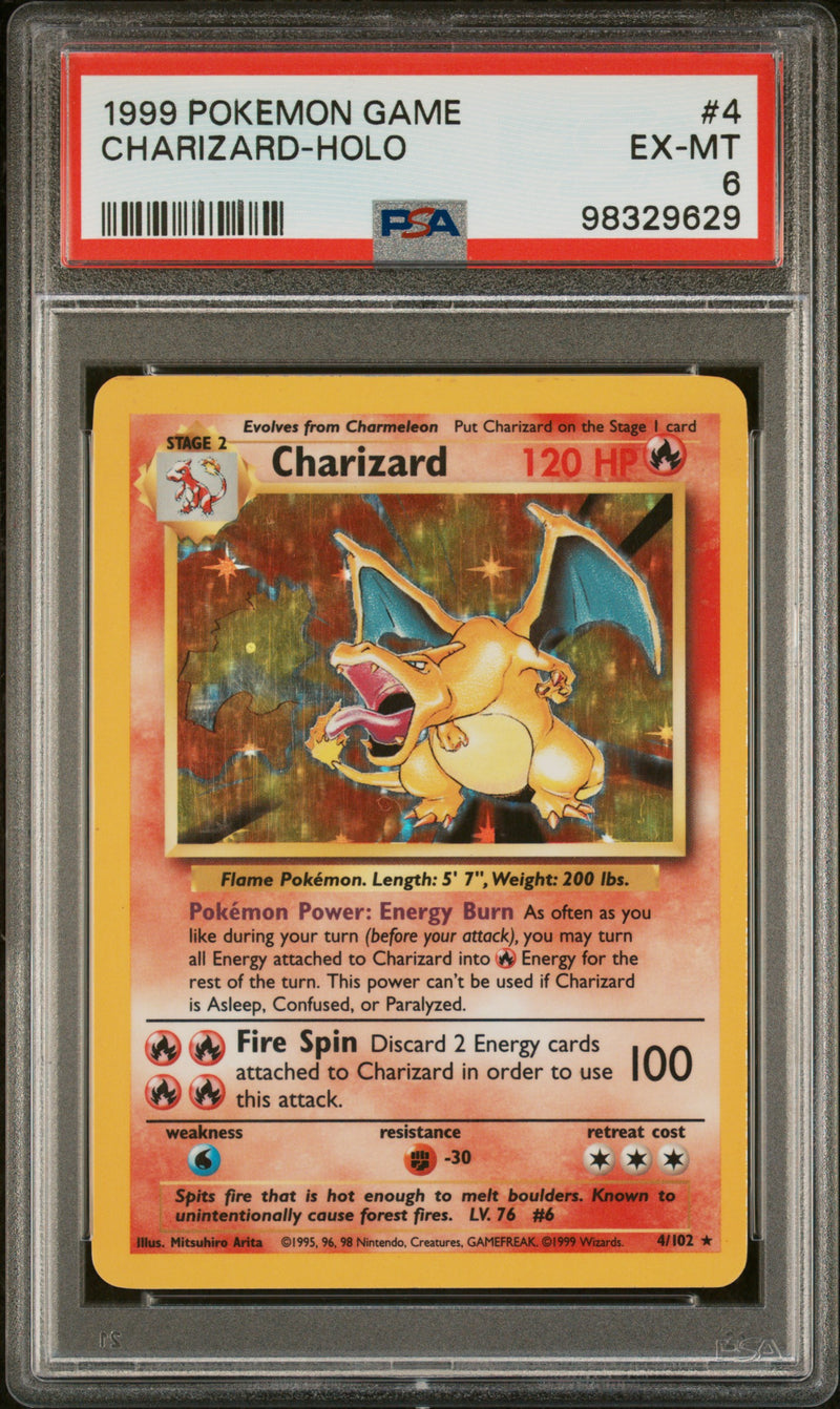 1999 POKEMON CHARIZARD-HOLO