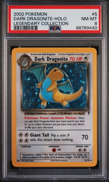 2002 POKEMON LEGENDARY COLLECTION