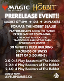 Magic The Gathering: The Hobbit Pre-Release