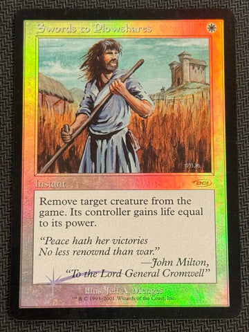 Swords to Plowshares [Friday Night Magic 2001] SCAN #3035