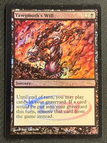 Yawgmoth's Will [Judge Gift Cards 2007] SCAN #3040