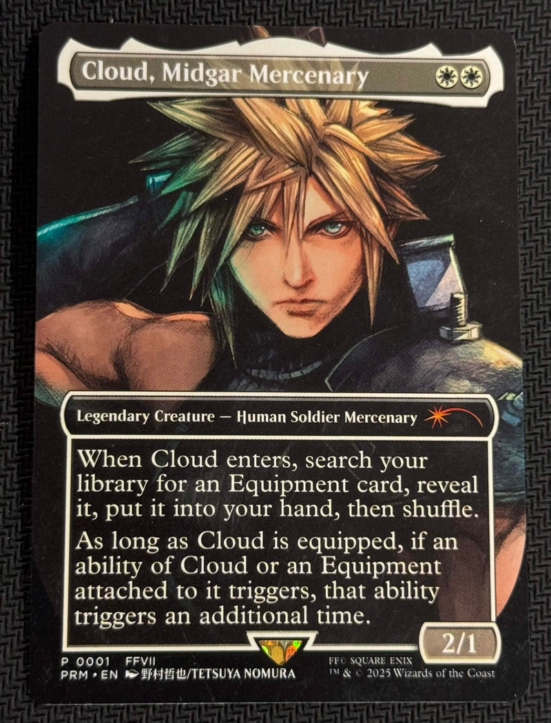 Cloud, Midgar Mercenary [Pro Tour Promos] SCAN
