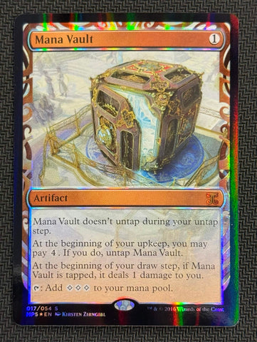 Mana Vault [Masterpiece Series: Kaladesh Inventions] SCAN #3052