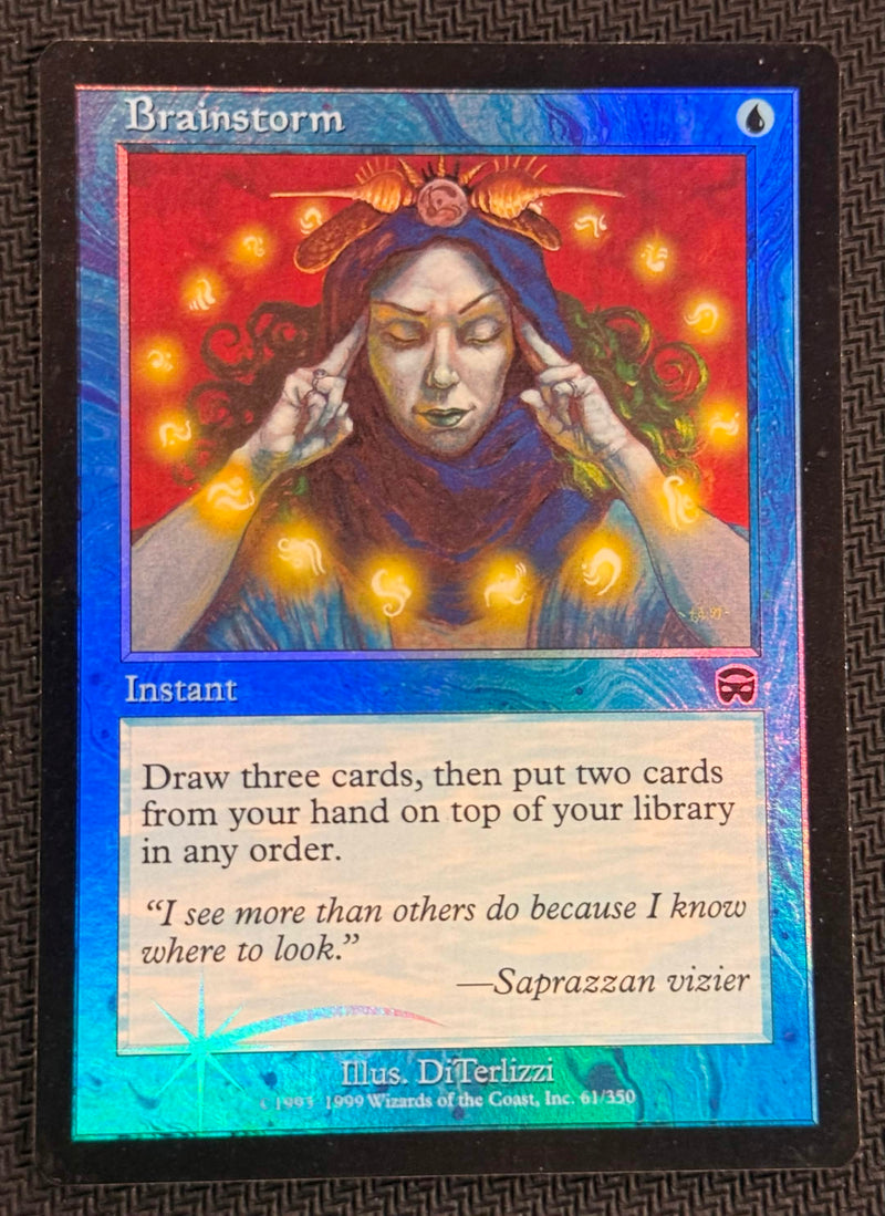 Brainstorm [Mercadian Masques] SCAN