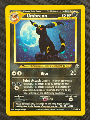Umbreon (13/75) [Neo Discovery Unlimited] SCAN #3325