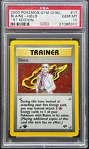 2000 POKEMON GYM CHALLENGE BLAINE - HOLO 1ST EDITION