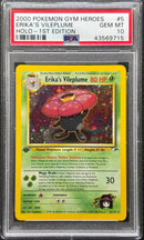 2000 POKEMON GYM HEROES ERIKA'S VILEPLUME HOLO - 1ST EDITION