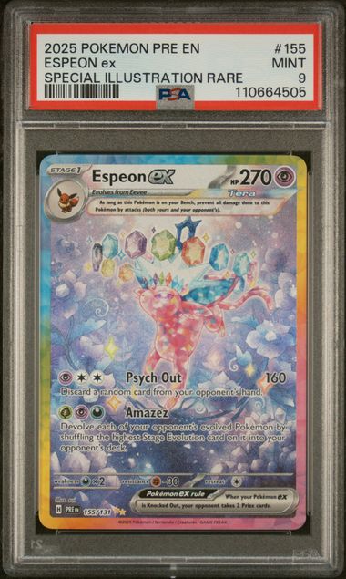 2025 POKEMON PRE EN-PRISMATIC EVOLUTIONS