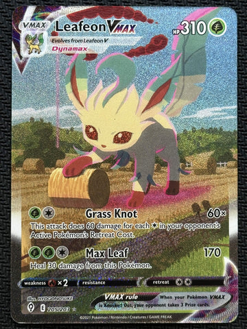 Leafeon VMAX (205/203) [Sword & Shield: Evolving Skies] SCAN #1054