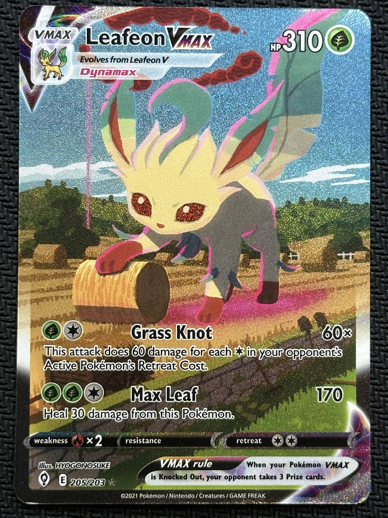 Leafeon VMAX (205/203) [Sword & Shield: Evolving Skies] SCAN
