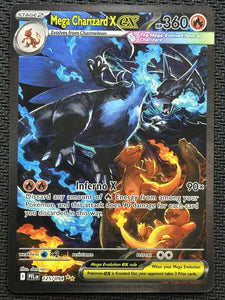 Mega Charizard X ex (125/094) [Mega Evolution: Phantasmal Flames] SCAN #1068