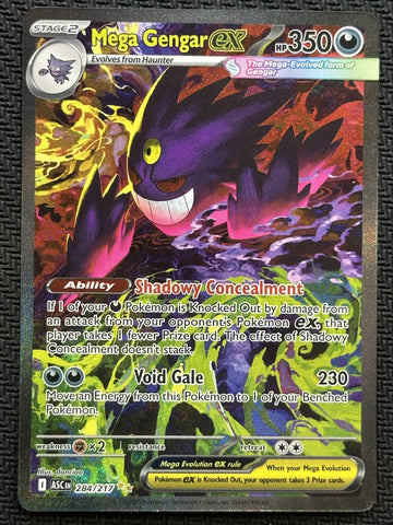 Mega Gengar ex (284/217) [Mega Evolution: Ascended Heroes] SCAN #1051