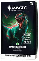 Foundations Commander Deck - Tramplesaurus Rex