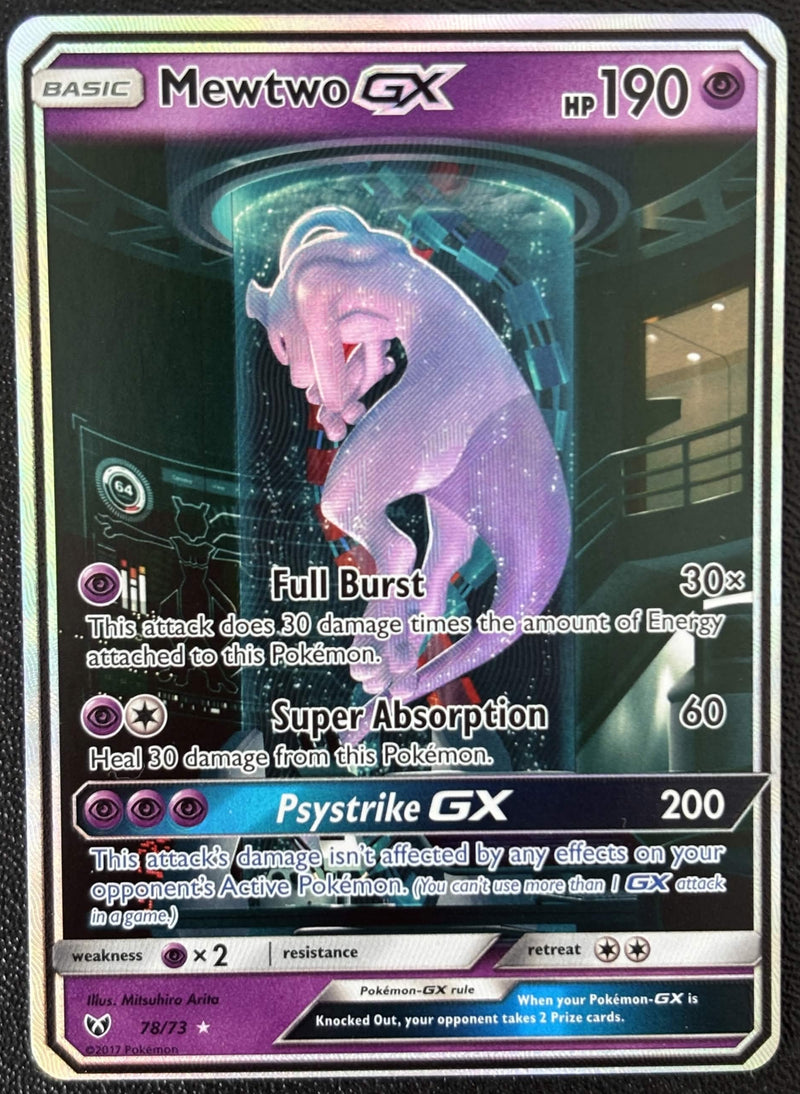 Mewtwo GX (78/73) [Sun & Moon: Shining Legends] SCAN 1117