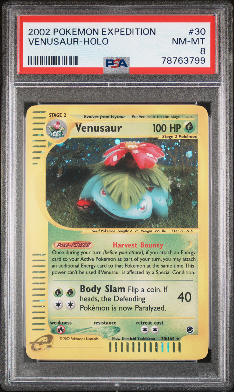 2002 POKEMON EXPEDITION VENUSAUR-HOLO