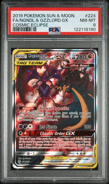 2019 POKEMON SUN & MOON COSMIC ECLIPSE